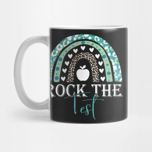 Rock The Test Rainbow Mug